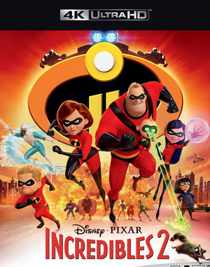 Incredibles 2 MA VUDU 4K iTunes 4K