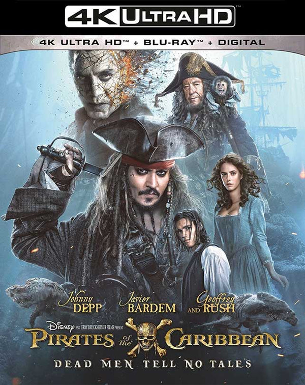 Pirates of the Caribbean Dead Men Tell No Tales VUDU 4K MA 4K