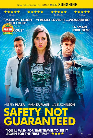 Safety Not Guaranteed VUDU HD or iTunes HD via MA