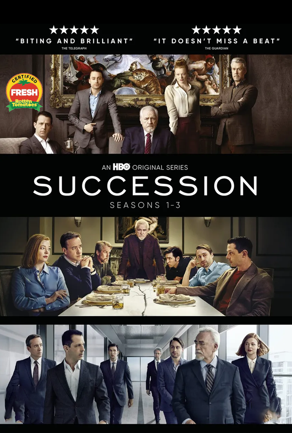 Succession Seasons 1-3 Vudu HD