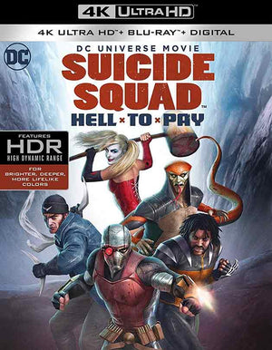 Suicide Squad Hell to Pay VUDU 4K or iTunes 4K via Movies Anywhere